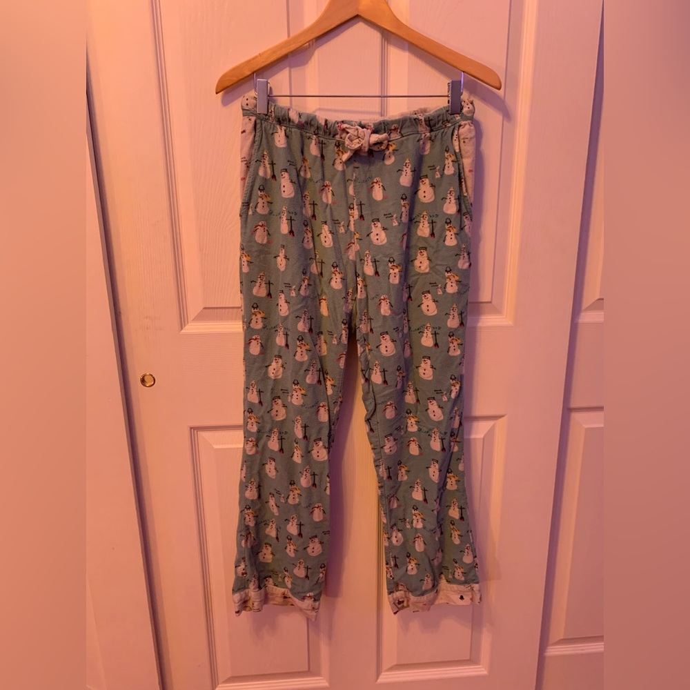 SET Snowman Pjs - Picture 2 of 5